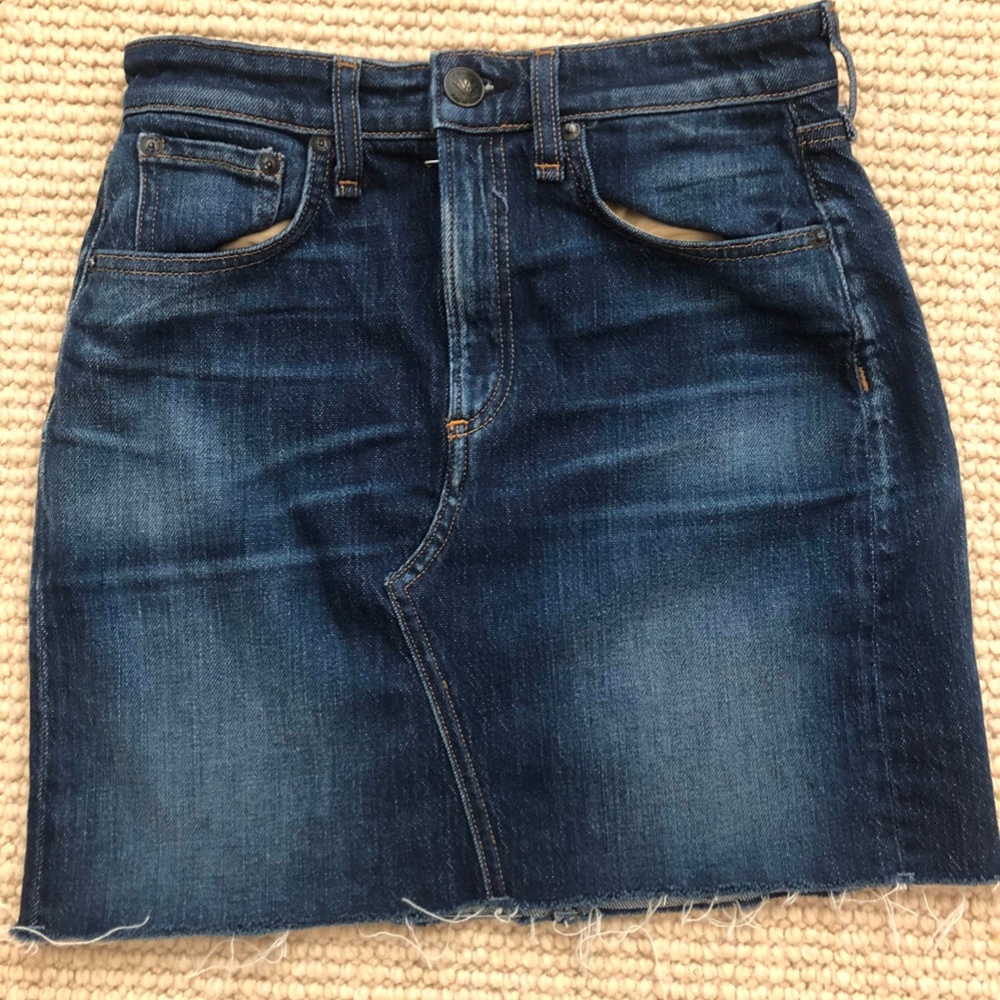 Rag and bone denim skirt size 24